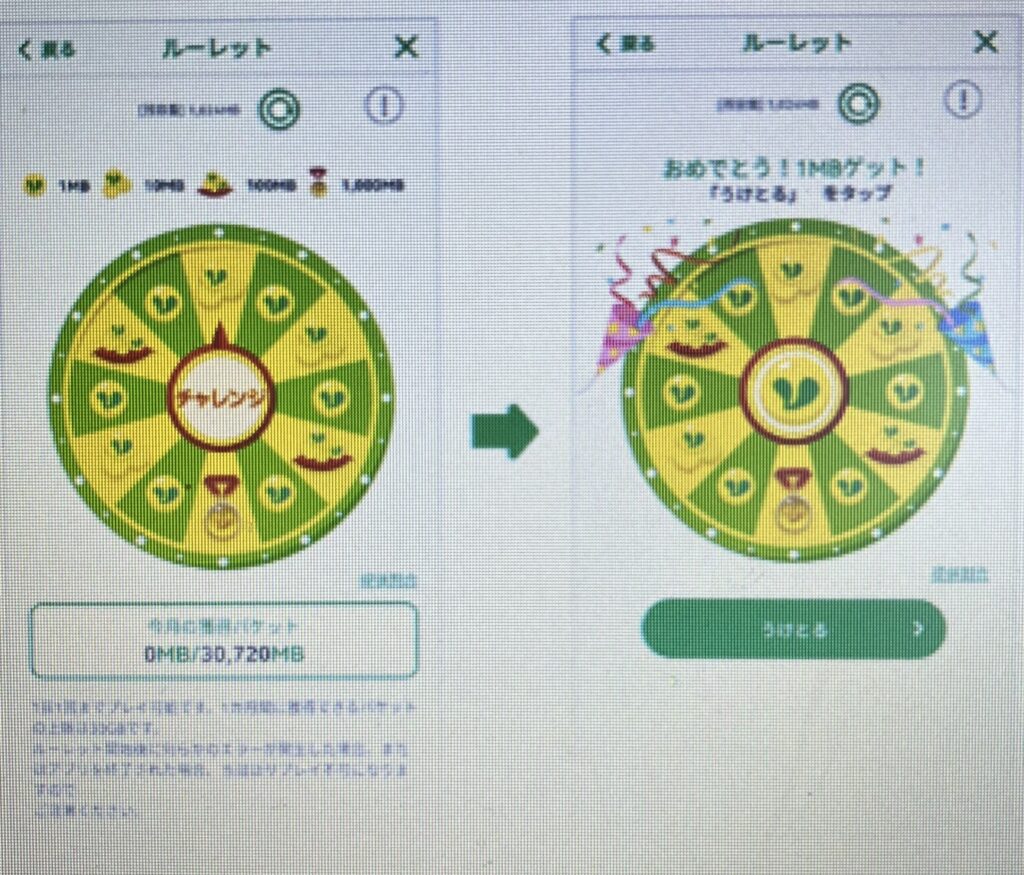 パスケット ルーレット