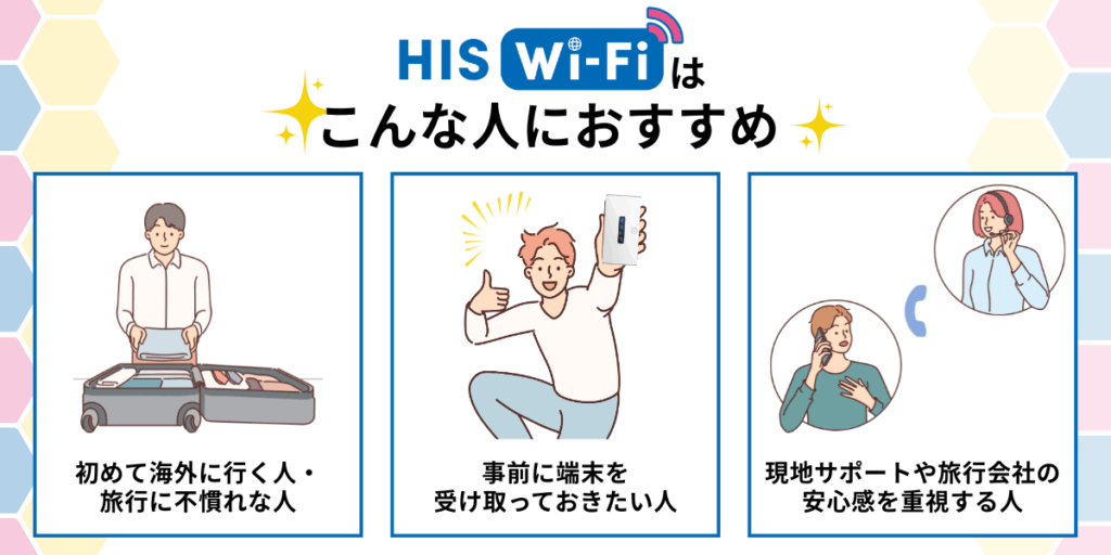 HIS WiFiはこんな人におすすめ