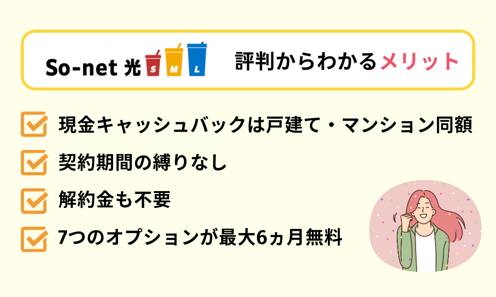 So-net光のメリット