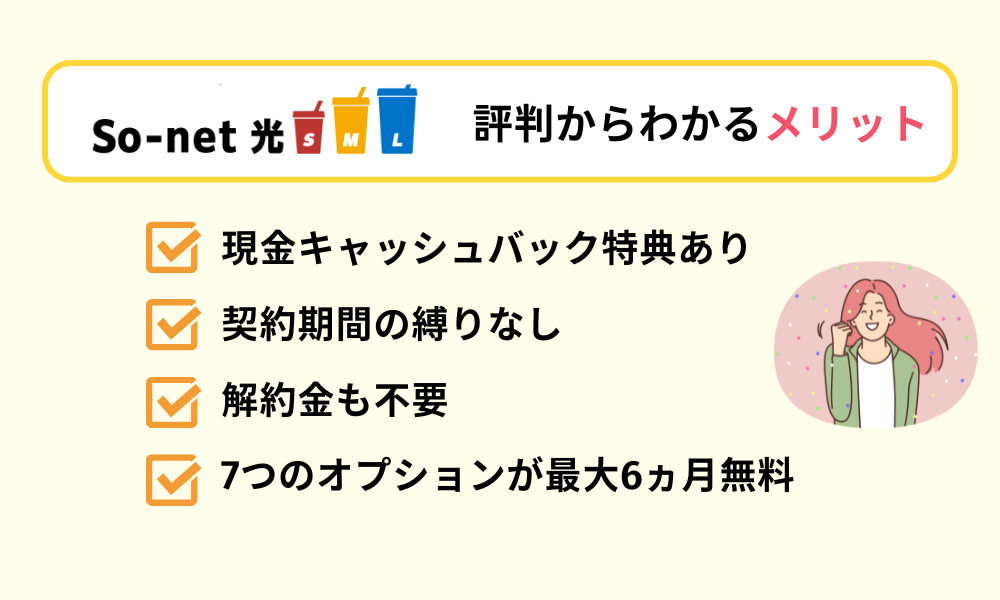 So-net光のメリット