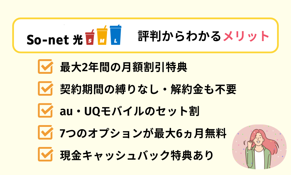 So-net光のメリット