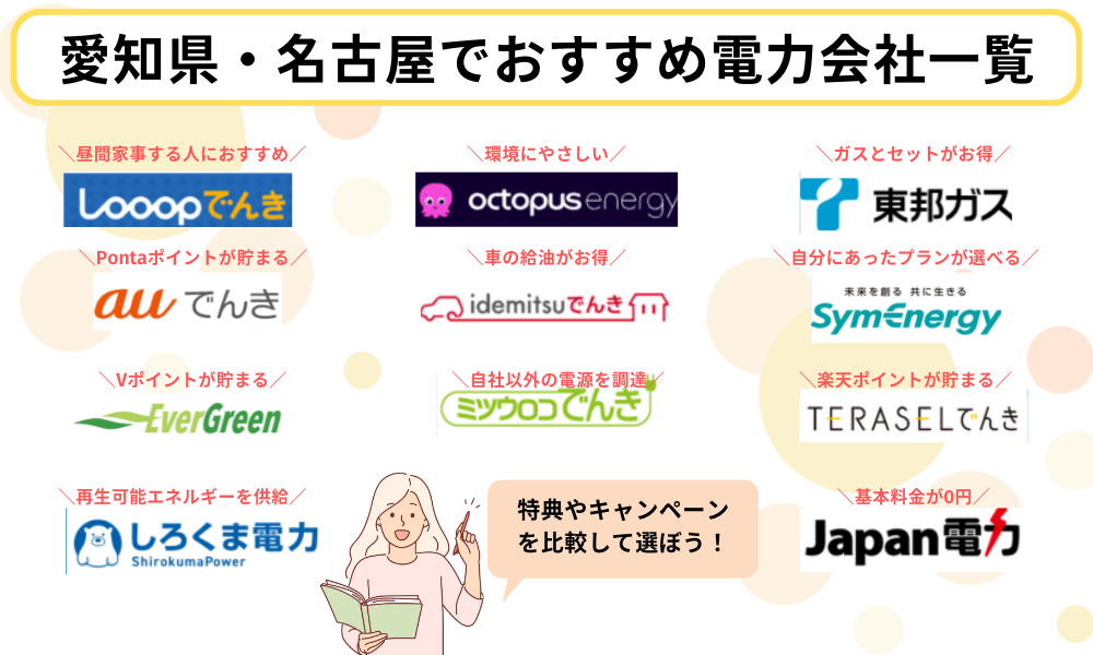 愛知県　電力会社　おすすめ