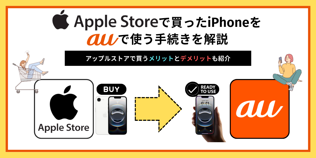アップルストアで買ったiPhone　TOP画