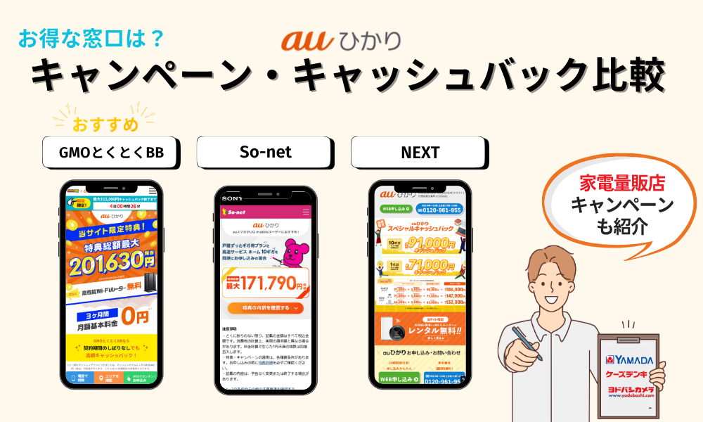 auひかり キャンペーン