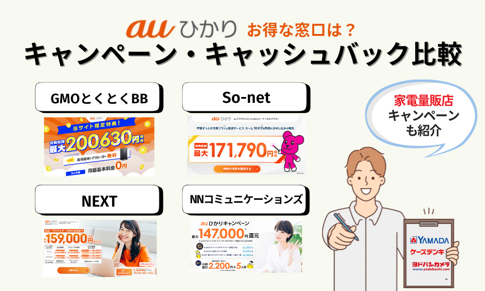 auひかり キャンペーン