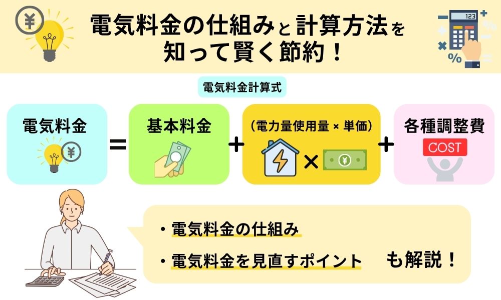 電気料金の仕組みと計算方法　TOP