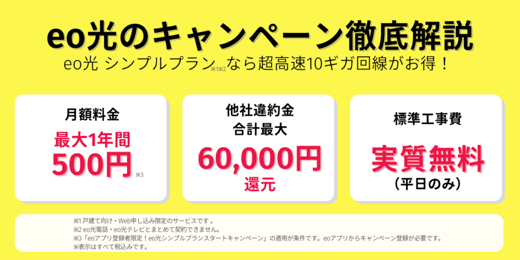 eo 光 キャンペーン