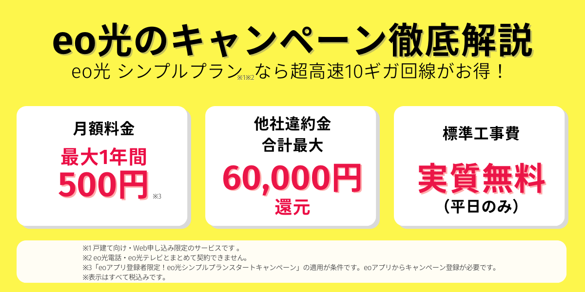 eo 光 キャンペーン