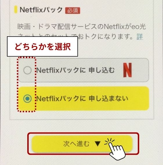 eo 光 10 ギガ 申し込み手順