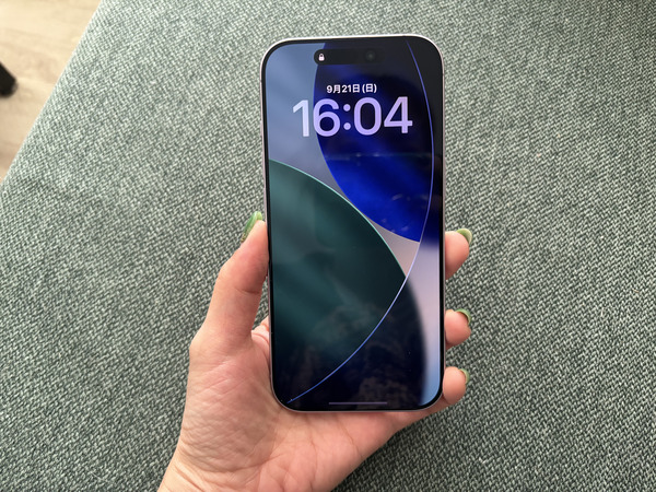 iPhone17ロック画面