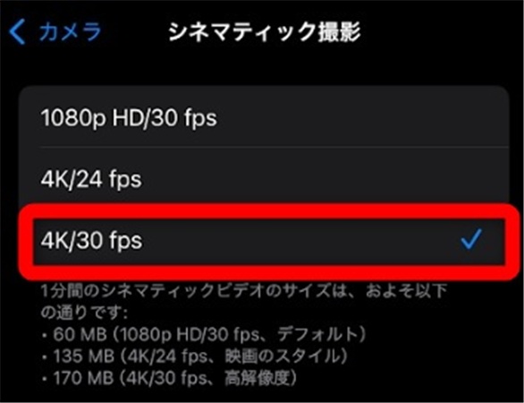iPhone 14 Pro レビュー 4K/30fps