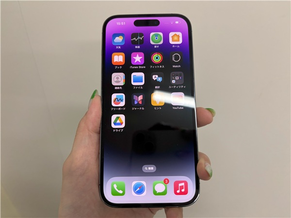 iPhone 14 Pro レビュー iPhone 14 Proのディスプレイ