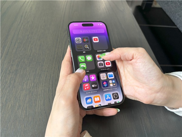 iPhone14 Pro レビュー iPhone 14 Proの操作