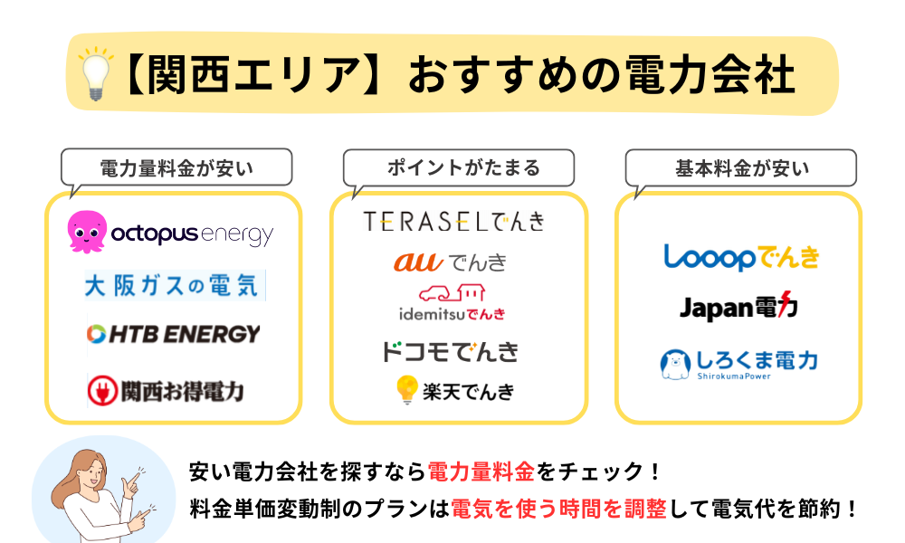 関西電気 おすすめランキング