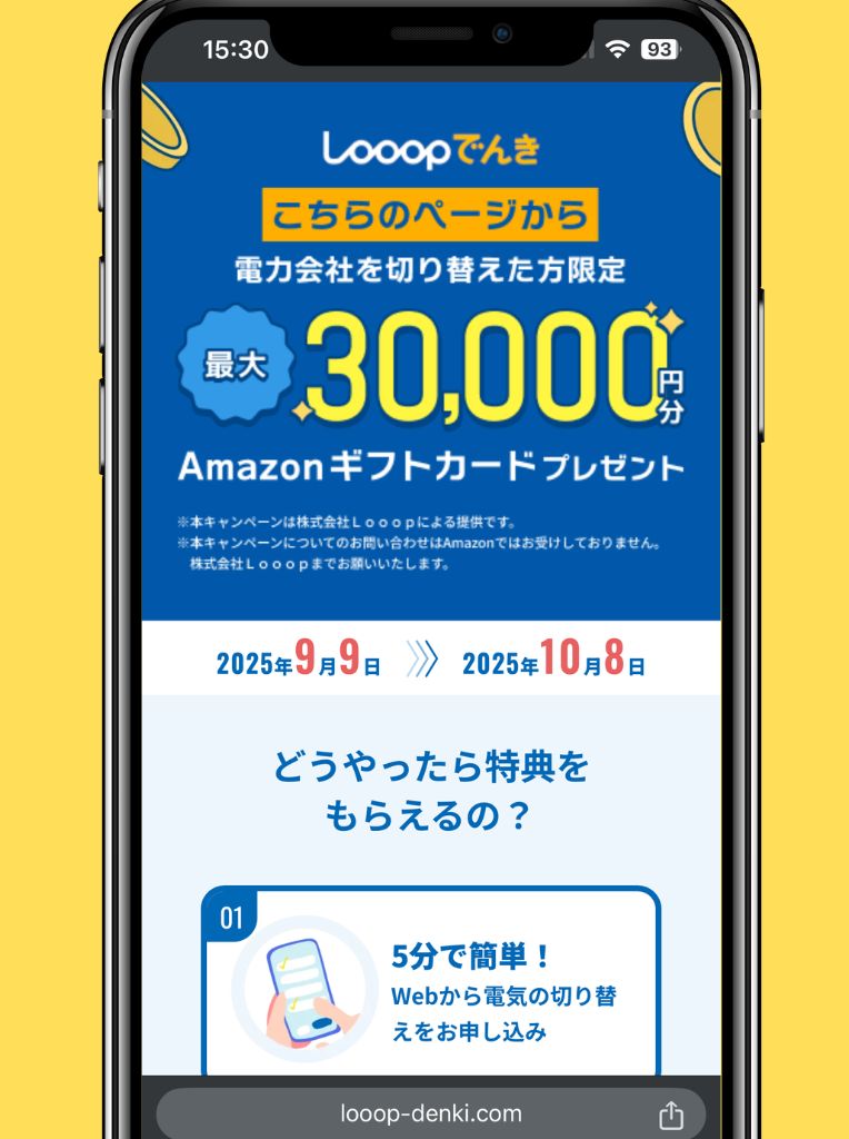 Looopでんきキャンペーン