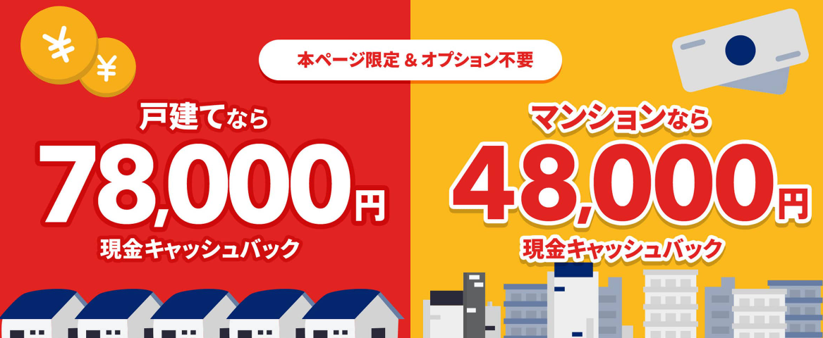 NURO光のトップ画面キャンペーン画像