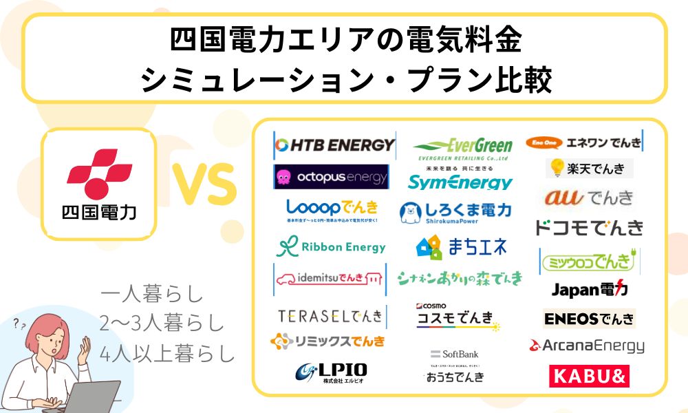 電気料金 シミュレーション 比較