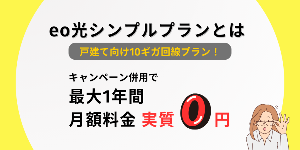 eo光シンプルプランとは