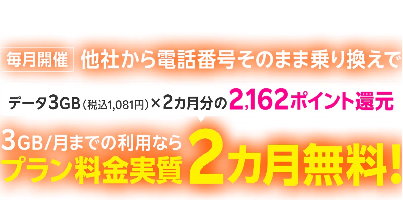 ただいまキャンペーン