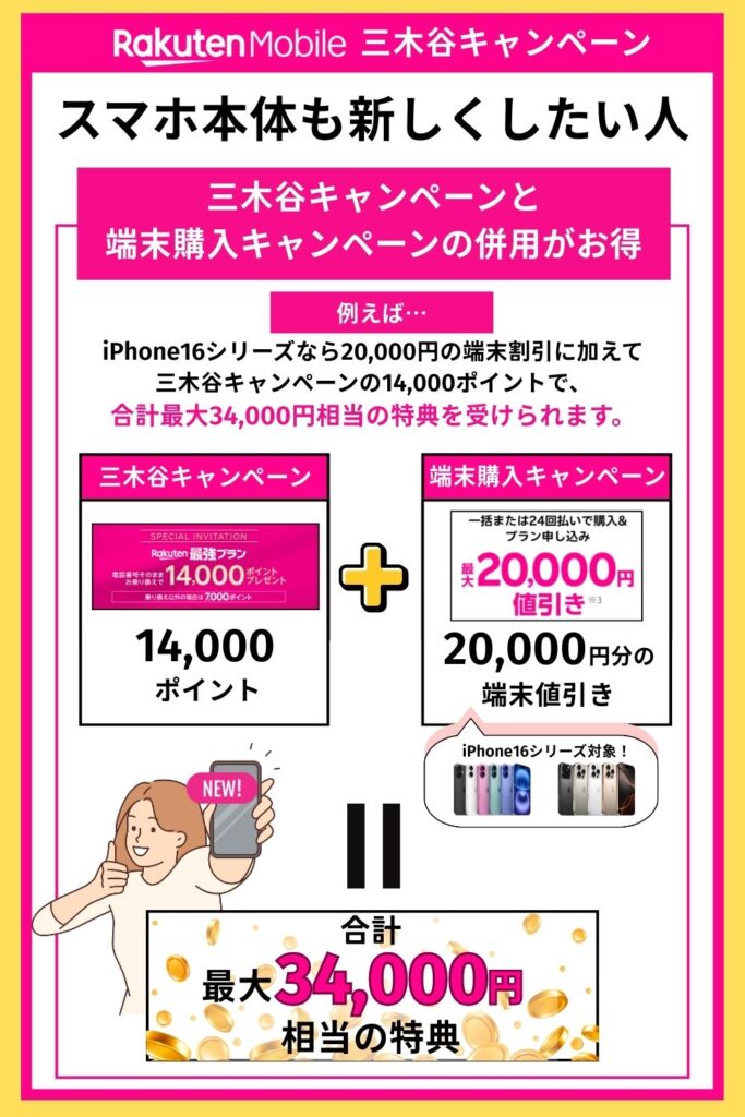スマホ本体も新しくしたい人