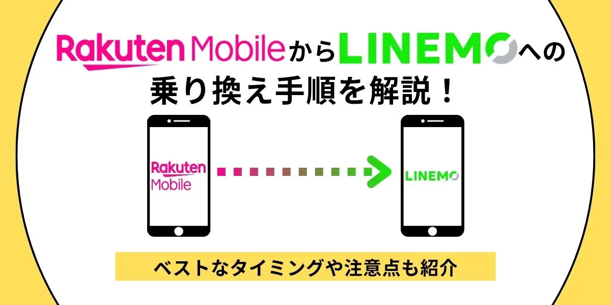楽天モバイルからLINEMO