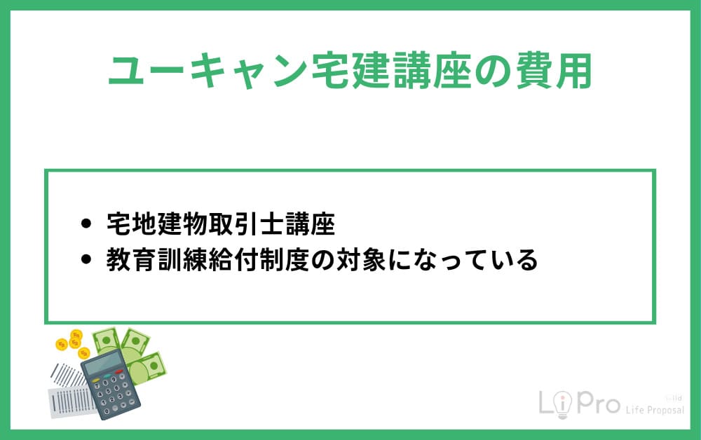 ユーキャン宅建費用