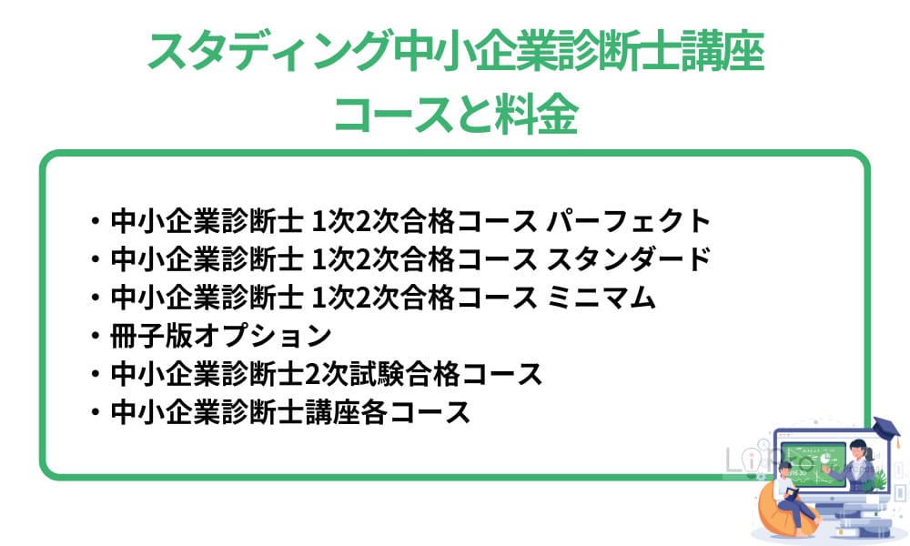 スタディング中小企業診断士コースと料金