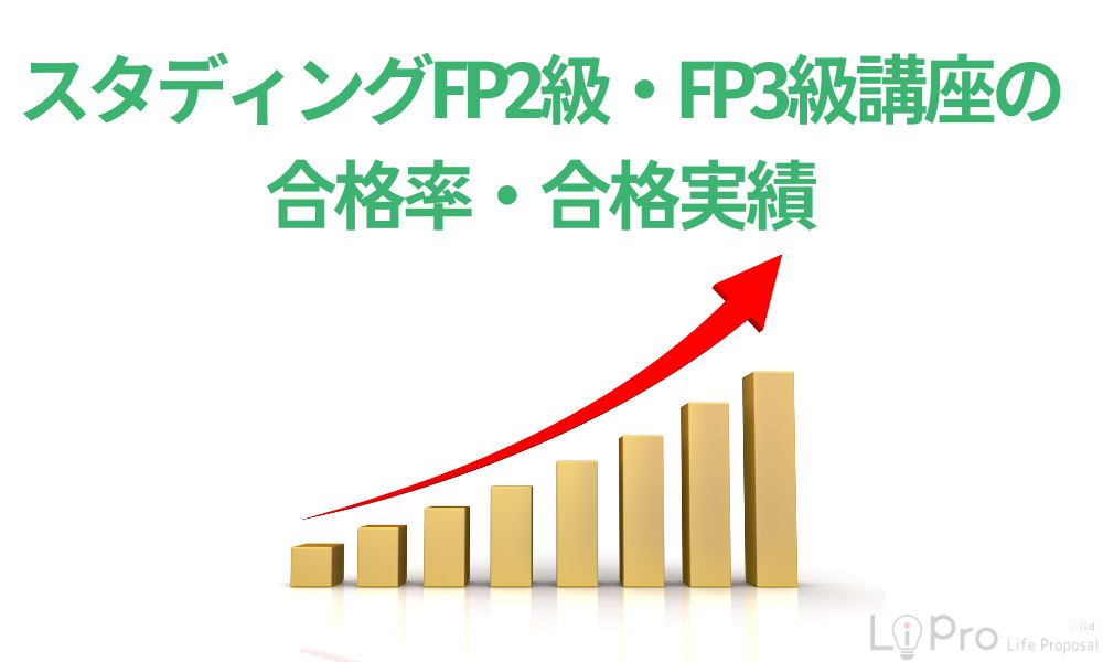 スタディングFP2級・FP3級講座の合格率・合格実績