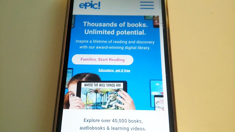 epic公式サイト TOP画像