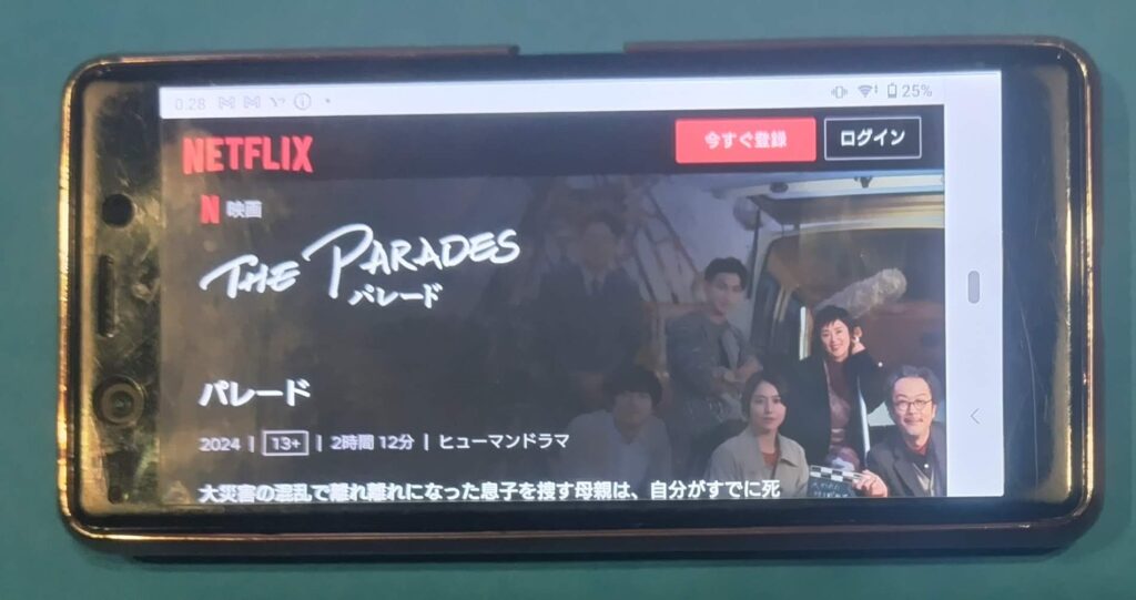Netflixおすすめ邦画:パレード
