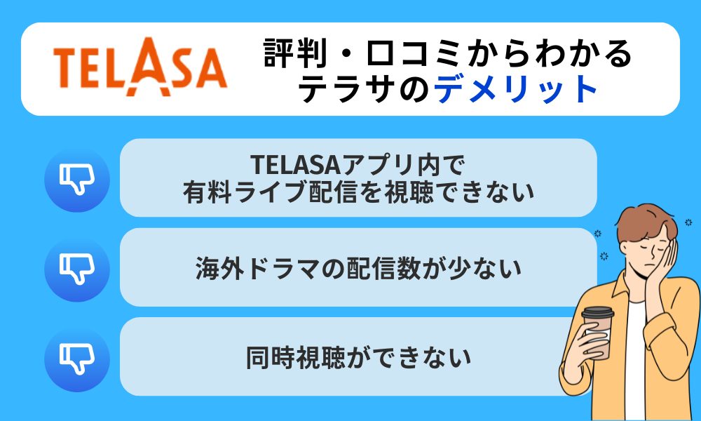 テラサ　デメリット