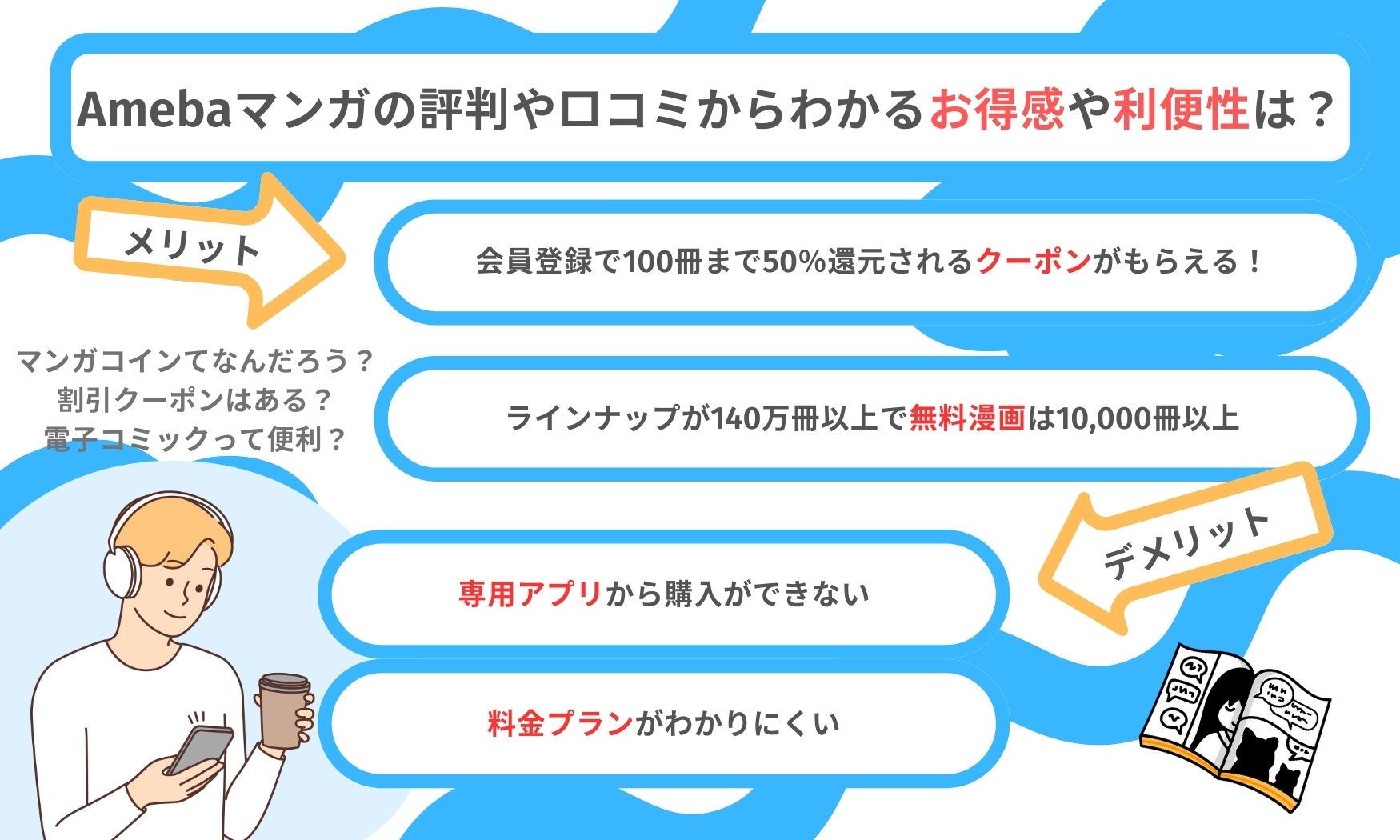 amebaマンガ 評判