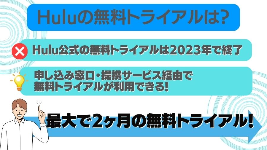 Hulu無料トライアルは?
