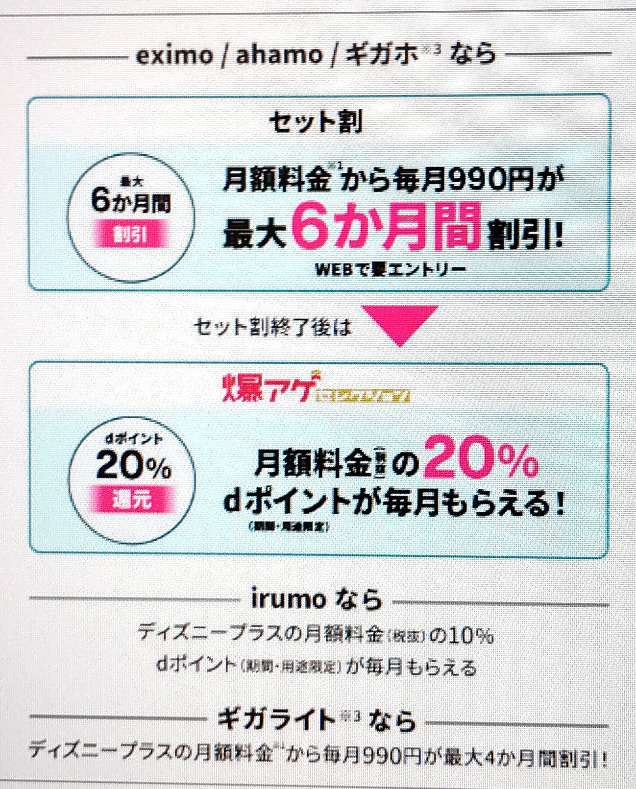 ディズニープラス キャンペーン終了後の特典