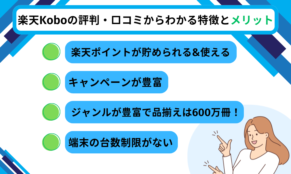 楽天Kobo メリット