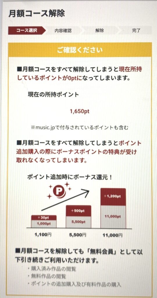 コミック.jpの解約方法