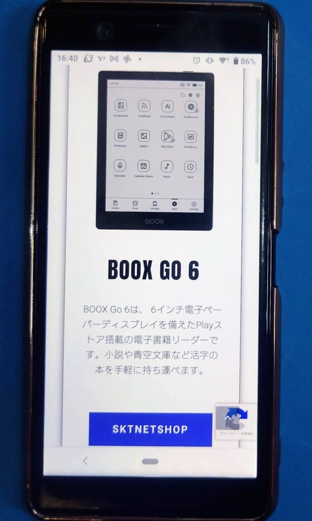 BOOX GO 6