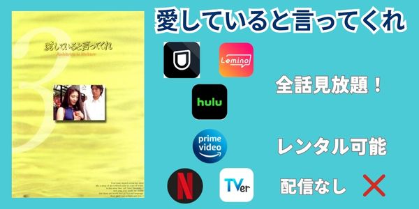 愛していると言ってくれ 配信