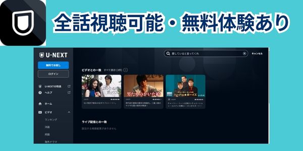 愛していると言ってくれ　配信