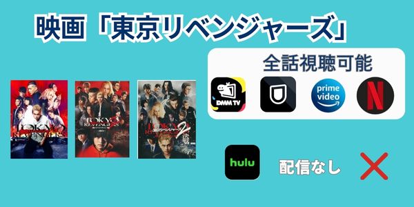 東京リベンジャーズ配信状況