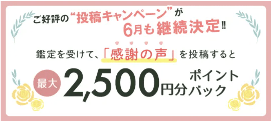 電話占いシェリール 投稿キャンペーン6月も継続