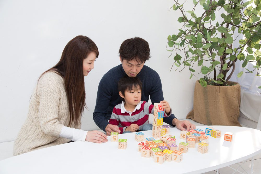 シングルマザーと子供