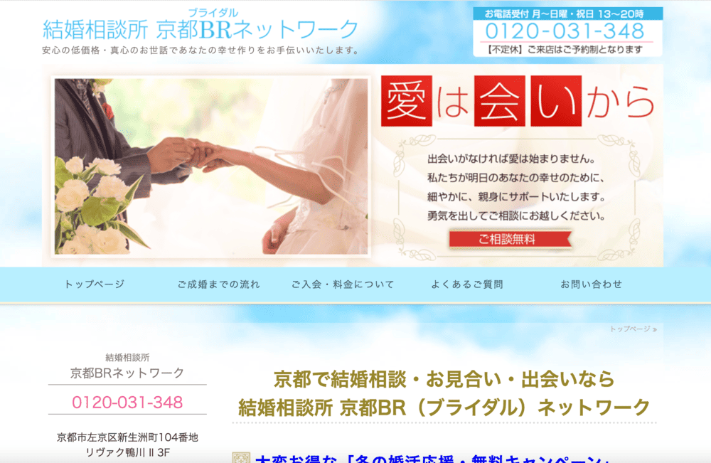 京都ＢＲネットワークのHP