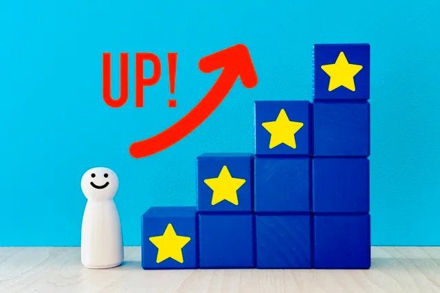 評価アップ