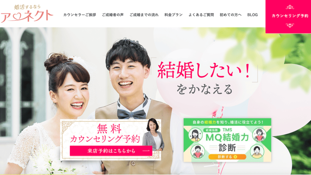 アーネクトのHP