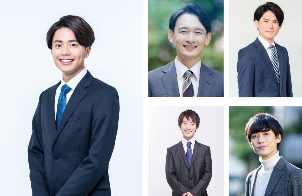 結婚相談所のプロフィール用におすすめの写真一例（男性）