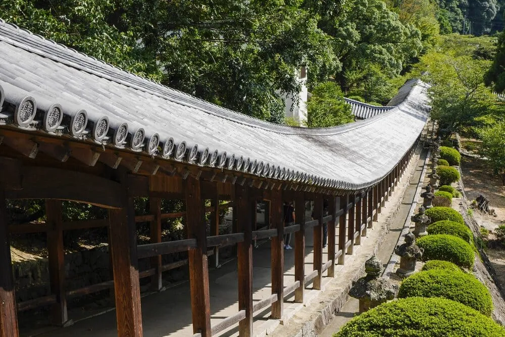 吉備津神社の回廊