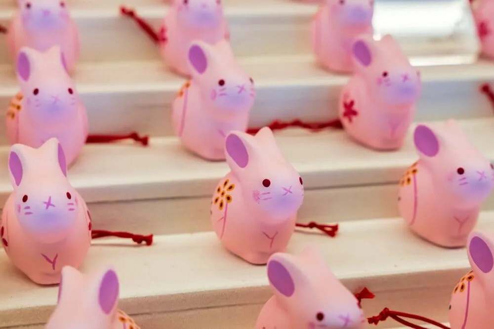 うさぎのお守り