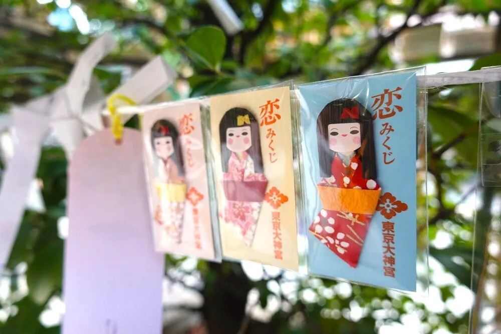東京大神宮の恋みくじ