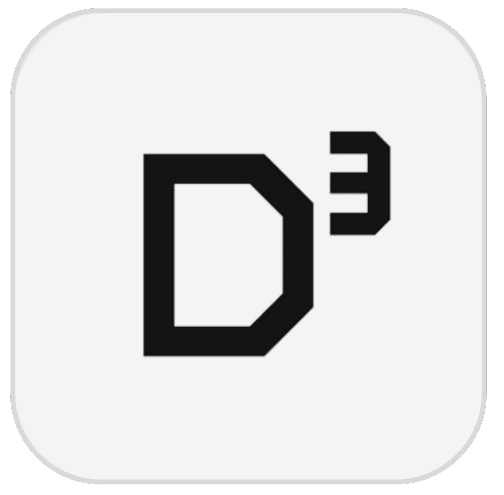 D³のアイコン